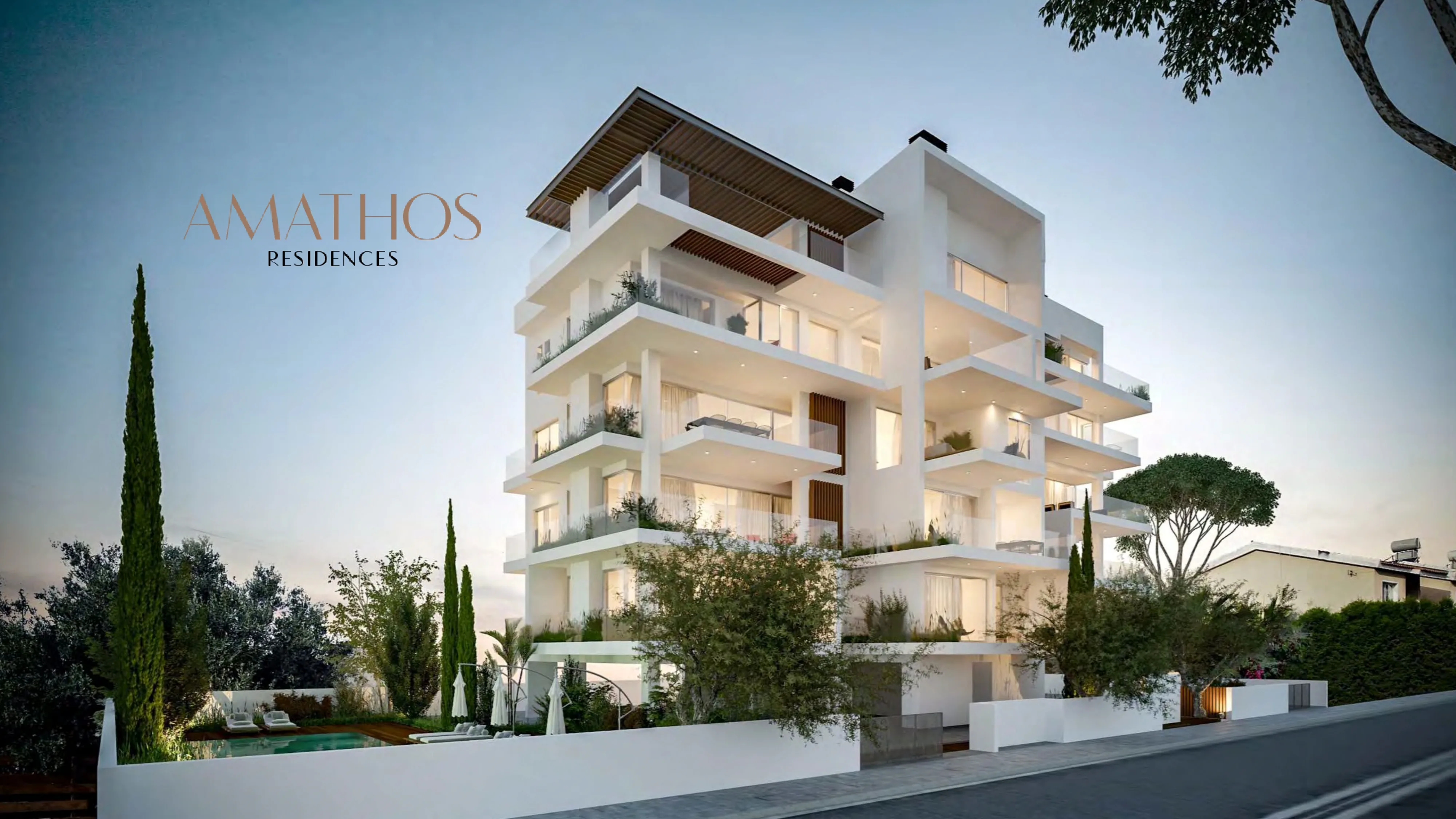 Amathos Residences architectural view 4