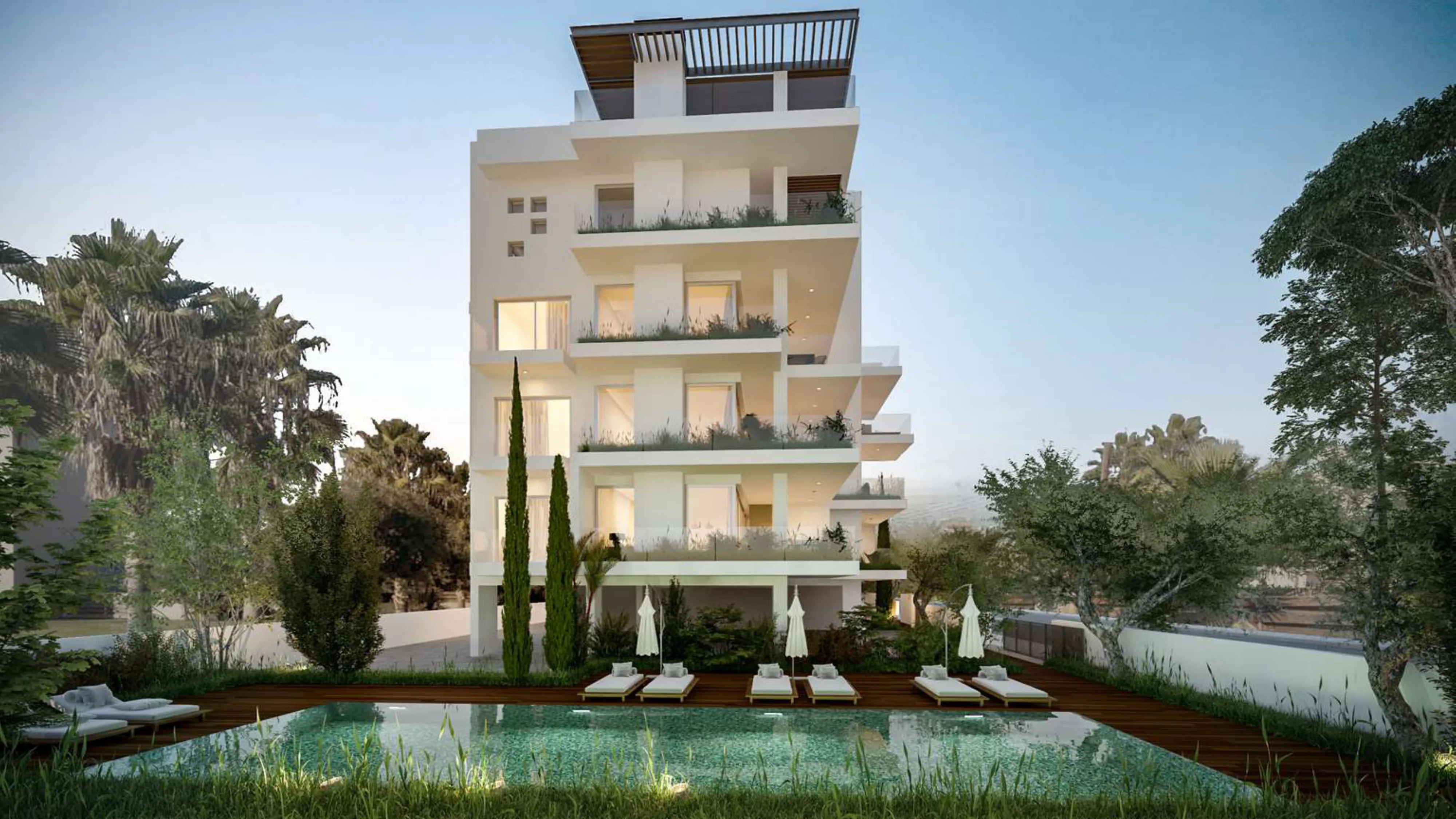 Amathos Residences architectural view 6